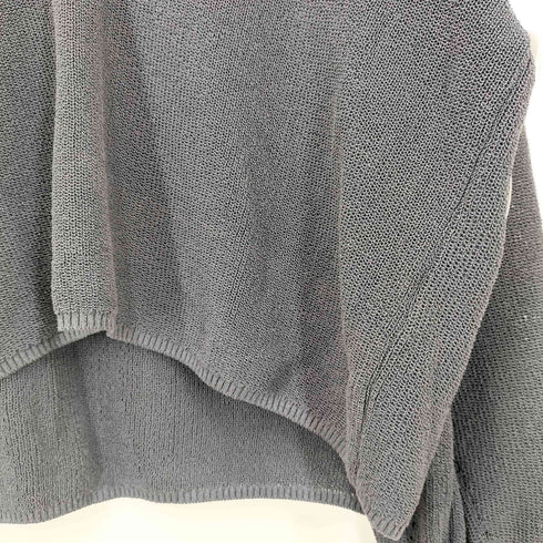 ラウンジドレス Loungedress 和紙天竺 スキッパー ニット レディース FREE