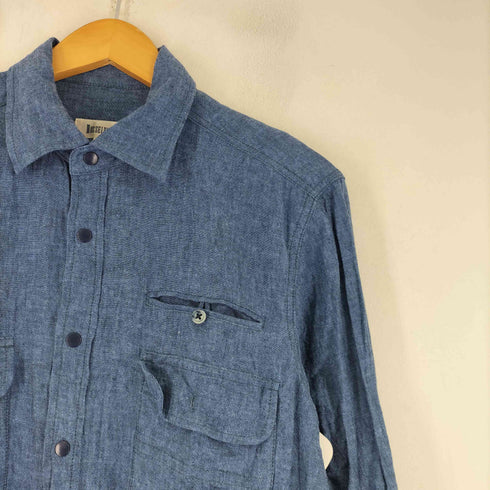 MUSSELBURGH ダブルポケット スナップボタン シャツ レディース JPN:M