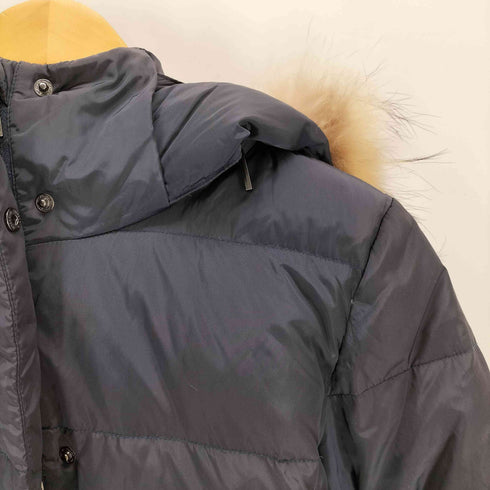 マックスマーラウィークエンド MAX MARA WEEKEND ロング ファーダウンコート レディース 38