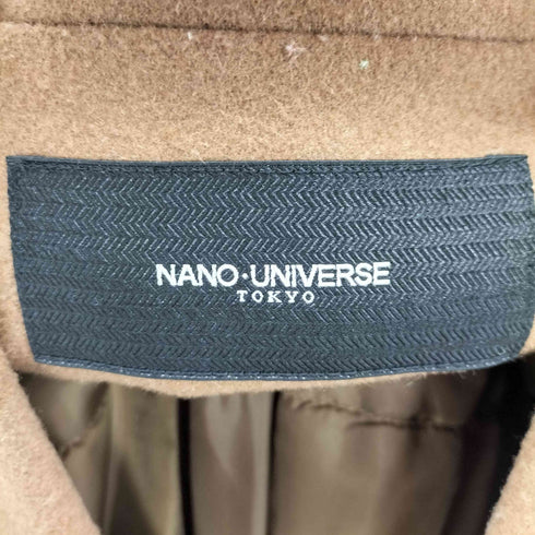 ナノユニバース NANO universe 中綿メルトンチェスターコート メンズ JPN:S