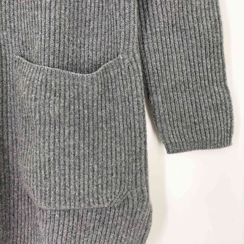 エスマックスマーラ S Max Mara イタリア製 畔編み ポケット付き クルーネック セーター レディース