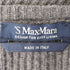 エスマックスマーラ S Max Mara イタリア製 畔編み ポケット付き クルーネック セーター レディース