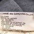 コムデギャルソン COMME des GARCONS ロゴ刺繍 長袖Tシャツ レディース