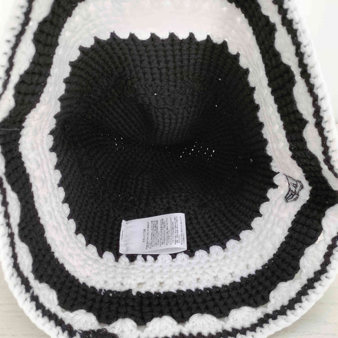 ニューエラ NEW ERA クロシェ ニットバケット ボーダー Crochet Knit Border メンズ