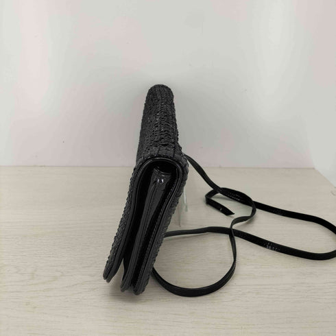 ジルサンダー JIL SANDER パテントレザー クラッチバッグ レディース