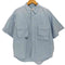 WHIMSIC SHORT SLEEVE SHIRT UNISEX ユニセックス カーゴポケット 半袖 シャツ レディース FREE