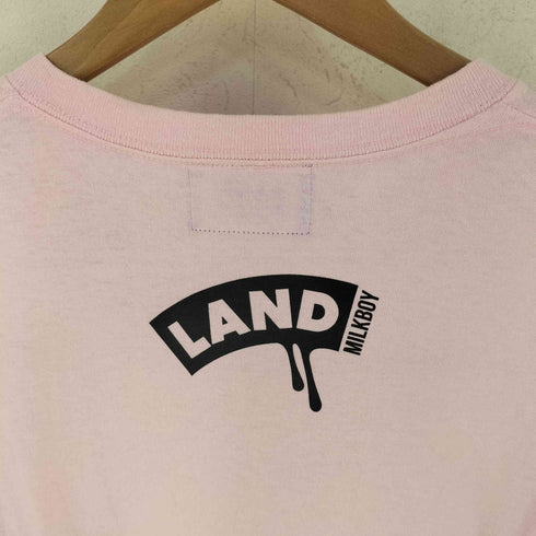 ランドバイミルクボーイ LAND by MILKBOY CEREAL KILLER TEE 総柄 プリント Tシャツ レディース