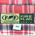 FIRE FLAG レギュラーカラー 長袖 チェック ネルシャツ メンズ MA