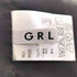 グレイル GRL チェック柄 ボウタイ フリルスリーブ マーメイドワンピース レディース S