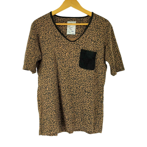 シャリーフ SHAREEF 総柄 半袖 ポケット Tシャツ メンズ JPN:2