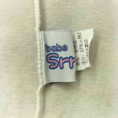 babe Srr~y レイヤーデザイン ハートモチーフ 長袖 カットソー レディース