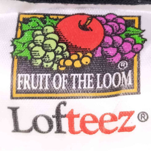 フルーツオブザルーム FRUIT OF THE LOOM 90s アーティストプリント 半袖Tシャツ メンズ XL