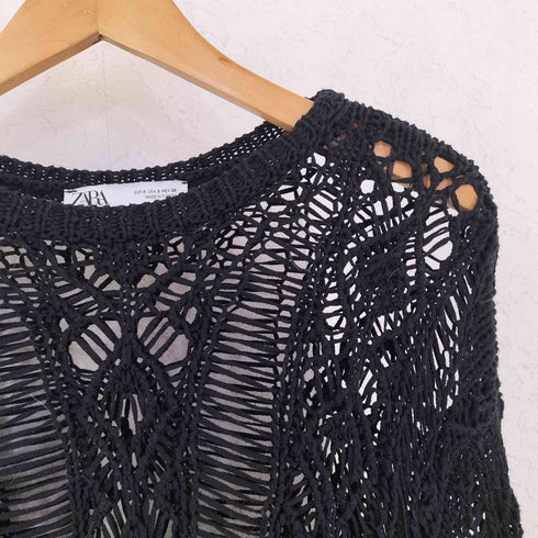ザラ ZARA オープンニットセーター サマーニット レディース S
