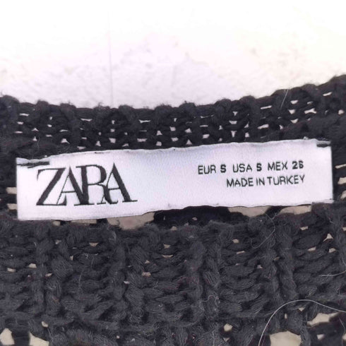 ザラ ZARA オープンニットセーター サマーニット レディース S