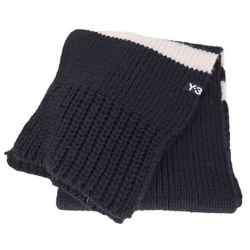 ワイスリー Y-3 ロゴワッペン スリーライン マフラー メンズ