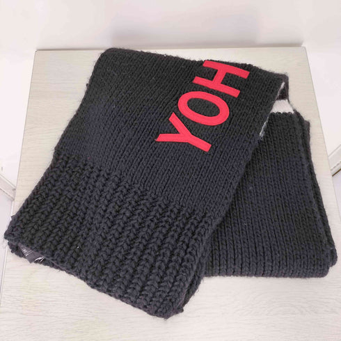 ワイスリー Y-3 ロゴワッペン スリーライン マフラー メンズ