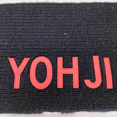 ワイスリー Y-3 ロゴワッペン スリーライン マフラー メンズ