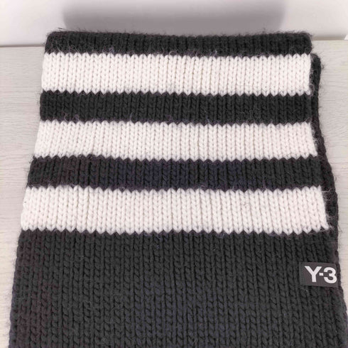 ワイスリー Y-3 ロゴワッペン スリーライン マフラー メンズ
