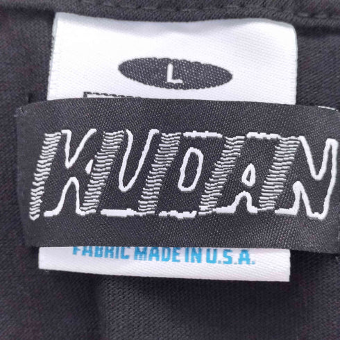 KUDAN アニメイラストプリント クルーネックTシャツ メンズ import:L