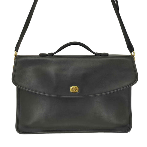 コーチ COACH オールド レザー製 2WAYビジネスバッグ メンズ