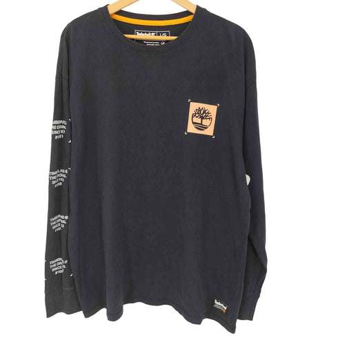 ティンバーランド Timberland 袖プリント ロングスリーブカットソー メンズ JPN:L