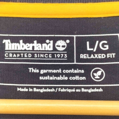 ティンバーランド Timberland 袖プリント ロングスリーブカットソー メンズ JPN:L