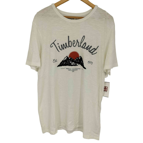 ティンバーランド Timberland プリント クルーネックTシャツ メンズ JPN:XL