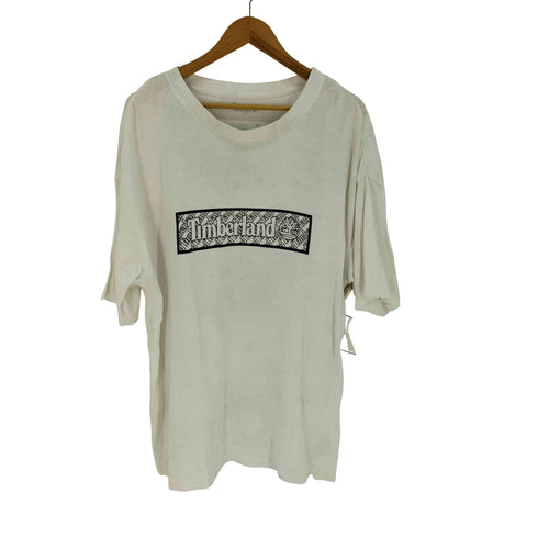 ティンバーランド Timberland ボックスロゴ プリント クルーネックTシャツ メンズ JPN:L