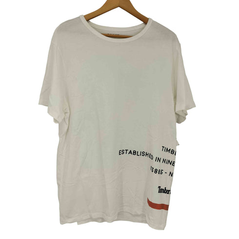 ティンバーランド Timberland プリント クルーネックTシャツ メンズ JPN:XL
