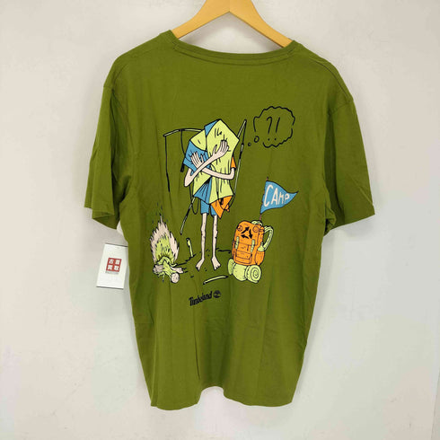 ティンバーランド Timberland バックプリント クルーネックTシャツ メンズ JPN:XL