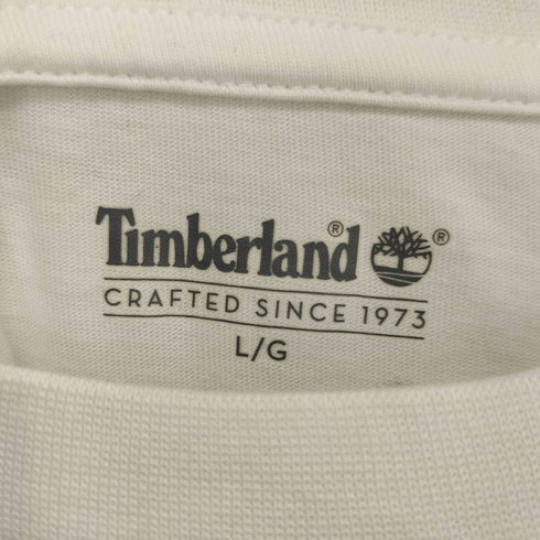 ティンバーランド Timberland ロゴプリント クルーネックTシャツ メンズ JPN:L