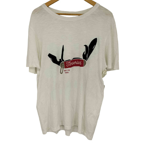 ティンバーランド Timberland グラフィックプリント クルーネックTシャツ メンズ JPN:XL