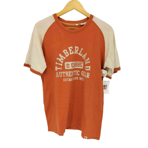 ティンバーランド Timberland プリント ラグランTシャツ メンズ JPN:L