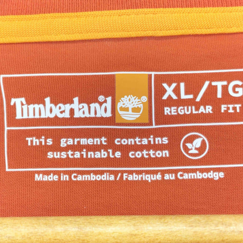 ティンバーランド Timberland ロゴプリント クルーネックTシャツ メンズ JPN:XL