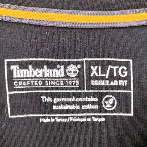 ティンバーランド Timberland フロントジップ クルーネックTシャツ メンズ JPN:XL