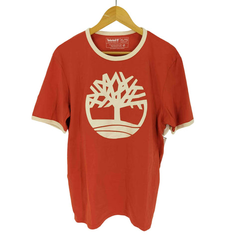 ティンバーランド Timberland ロゴプリント リンガーTシャツ メンズ JPN:XL