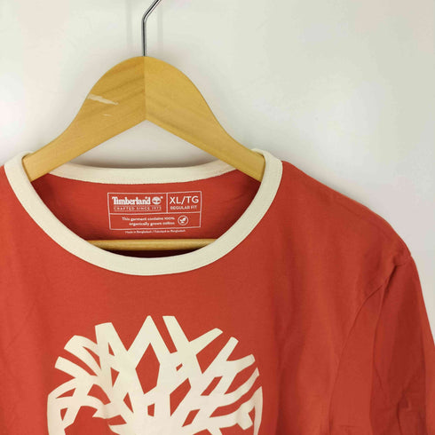 ティンバーランド Timberland ロゴプリント リンガーTシャツ メンズ JPN:XL