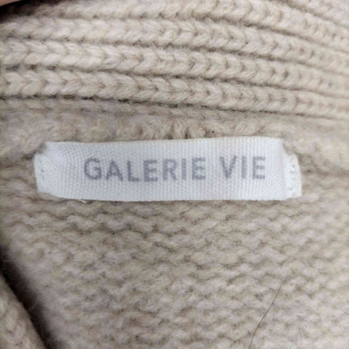 ギャルリーヴィー GALERIE VIE ファインウール Vネックロングカーディガン レディース JPN:S