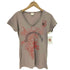 ディーゼル DIESEL フロントプリント Uネック S/S Tシャツ ピチT Y2K レディース