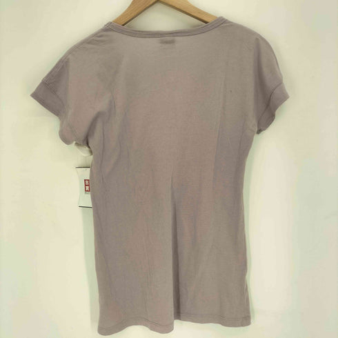 ディーゼル DIESEL フロントプリント Uネック S/S Tシャツ ピチT Y2K レディース