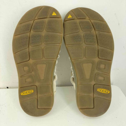 キーン KEEN ユニーク White Cap/Cornstalk サンダル レディース JPN:23