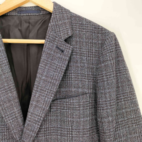 ポールスミス Paul Smith REDA ウール100% グレンチェック 2B テーラードジャケット メンズ M2
