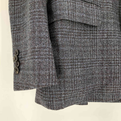 ポールスミス Paul Smith REDA ウール100% グレンチェック 2B テーラードジャケット メンズ M2