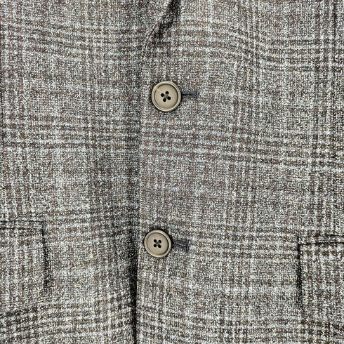 ポールスミス Paul Smith REDA ウール100% グレンチェック 2B テーラードジャケット メンズ M2