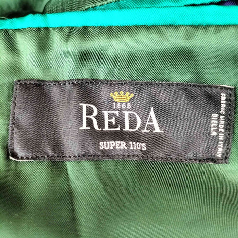 ポールスミス Paul Smith REDA ウール100% グレンチェック 2B テーラードジャケット メンズ M2