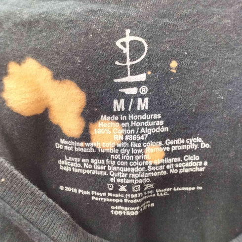 PINK FLOYD 狂気 ブリーチ加工 バンドTシャツ バンT メンズ import:M