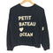 プチバトー PETIT BATEAU スウェット 長袖 プルオーバー レディース import:S