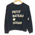 プチバトー PETIT BATEAU スウェット 長袖 プルオーバー レディース import:S