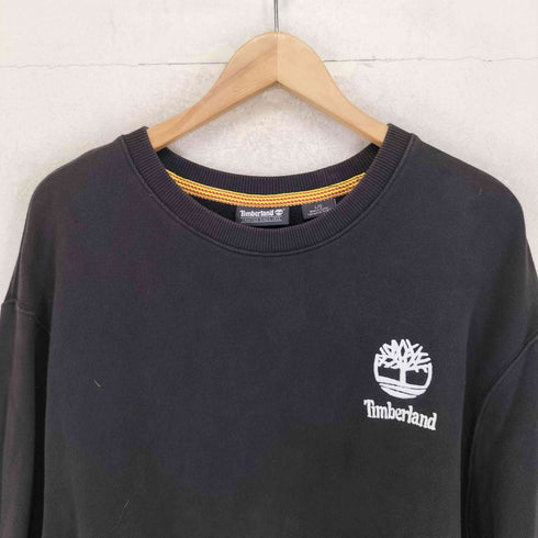 ティンバーランド Timberland ロゴプリント クルーネックスウェット メンズ JPN:L