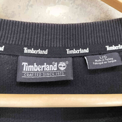 ティンバーランド Timberland ロゴ刺繍 クルーネックスウェット メンズ JPN:L
